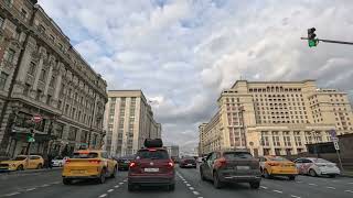 Небо Москвы. Большая Полянка, Моховая, Тверская, Ленинградский проспект.