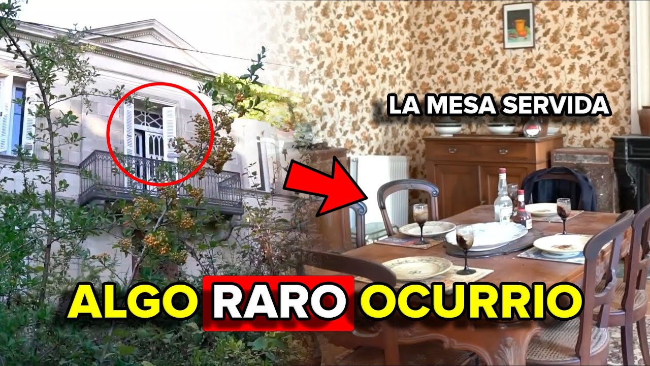 FAMILIA Desaparecieron SIN DEJAR RASTRO y DEJARON su MANSIÓN ABANDONADA