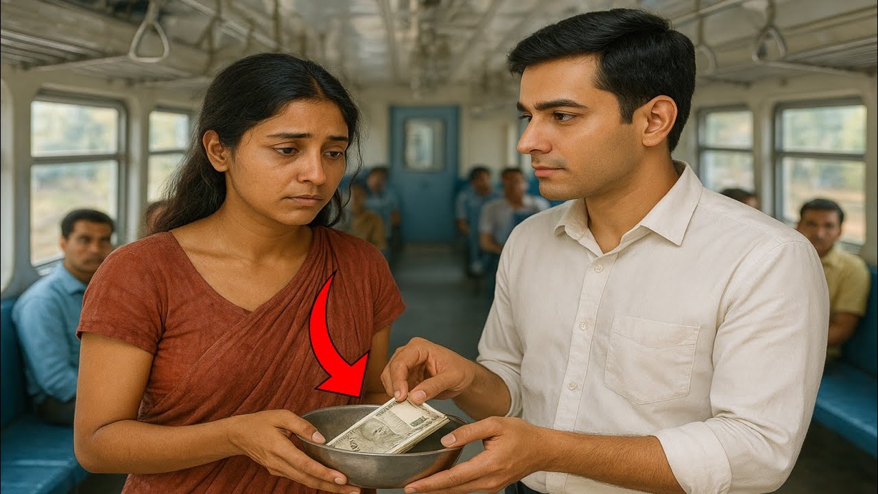ट्रेन में भीख माँग रही लड़की को 15 हज़ार रुपये दे दिये लड़का ने पहली नज़र में ऐसा प्यार हुआ कि फिर