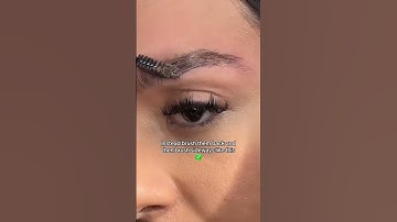 Brow Gel Tutorial