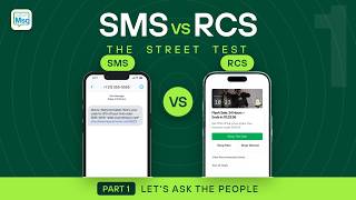 SMS vs RCS: The Street Test | Part 1: Let's Ask the People!