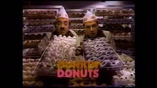 1981 Dunkin Donuts Launches Time To Make The Donuts Campaign Totally 80s