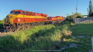 FEC TRAIN 101 @ 7:18am 6-4-23 monster train 14,000 feet