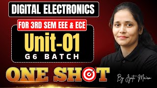 Digital Electronics | Unit-01 Numbe Systems & Boolean Algebra | G6 Batch | BTEUP 2025