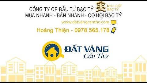 ĐÃ BÁN - BÁN NHÀ GIÁ RẺ PHƯỜNG BA LÁNG CÁI RĂNG CẦN THƠ QL 1A