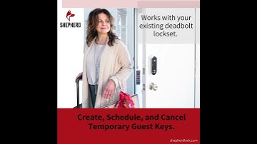 Airbnb Smart Lock for Hosts | Shepherd Lock