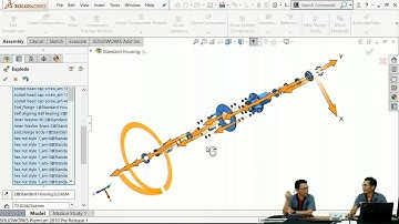 เทคนิค Explode View แบบง่ายๆ ได้รวดเร็วขึ้น ในโปรแกรม SOLDIWORKS