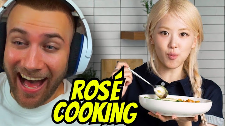 Rosé Cooks Kimchi Fried Rice Dinner | Now Serving | Vogue - REACTION