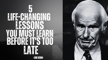 5 Life Changing Lessons You Must Learn Before It