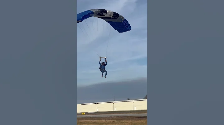 Landing was almost on point, was trying to land in front of camera guy