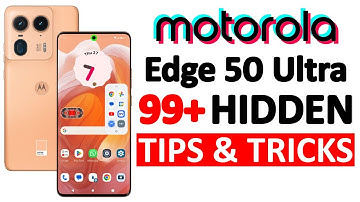 Moto Edge 50 Ultra 99+ Tips, Tricks & Hidden Features | Amazing Hacks - THAT NO ONE SHOWS YOU 🔥🔥🔥