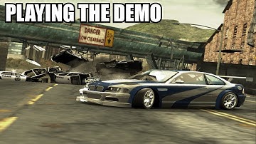 Need For Speed Most Wanted DEMO PS2 (PCSX2) - Gameplay