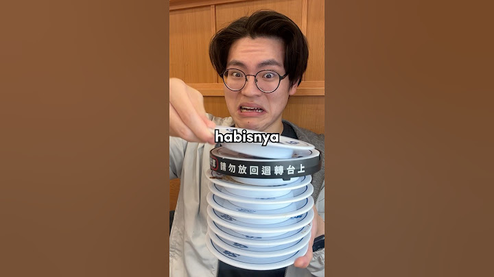 Makan sushi sepuasnya habis berapa?