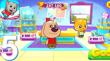 Talking Tom Candy Run New Huge Candy Store Update Walkthrough Part 5 Android iOS Gameplay