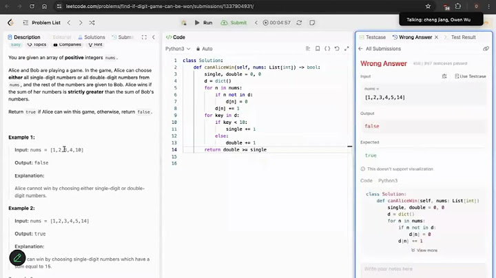 3232. Find if Digit Game Can Be Won - using python