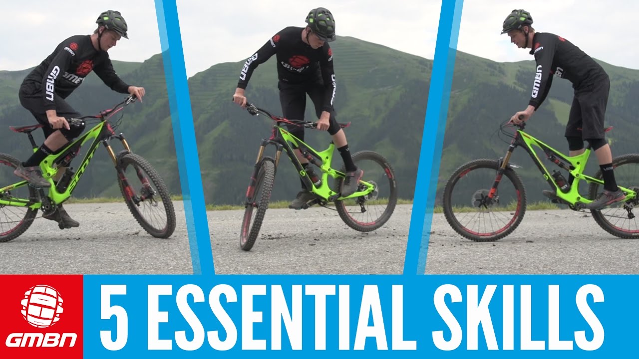 helper Oefening Anzai Five Essential Skills To Master On Your Mountain Bike - YouTube