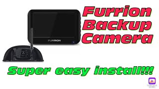 RV backup camera install, quick and easy!