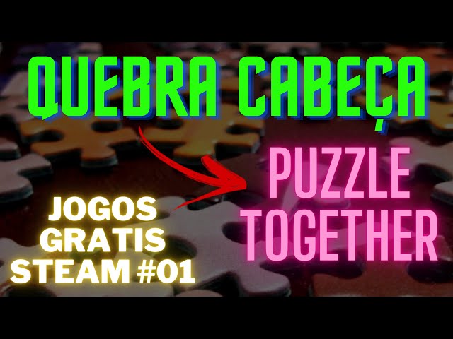 Jogos Gratis Steam (2021) #01 - Puzzle Together (jogo de quebra-cabeças) 