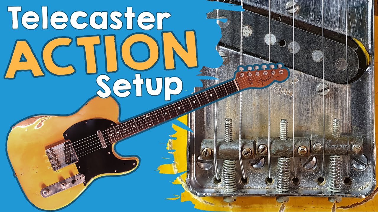 Telecaster String Height Chart The Correct Way to Set String Height on a Fender Telecaster - YouTube