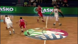 U20 Janis Timma Steal and Dunk