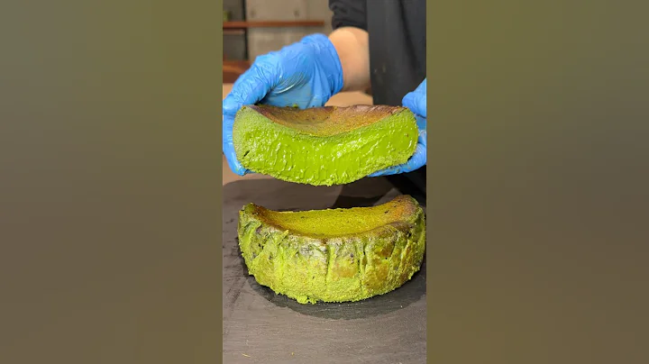 Matcha Cheesecake #たもグルメ #japanesefood