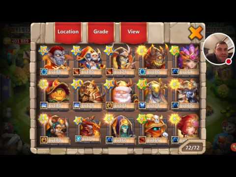 Castle Clash: Rolling 40k gems for Slim! 5/5 Talents for DAYS!