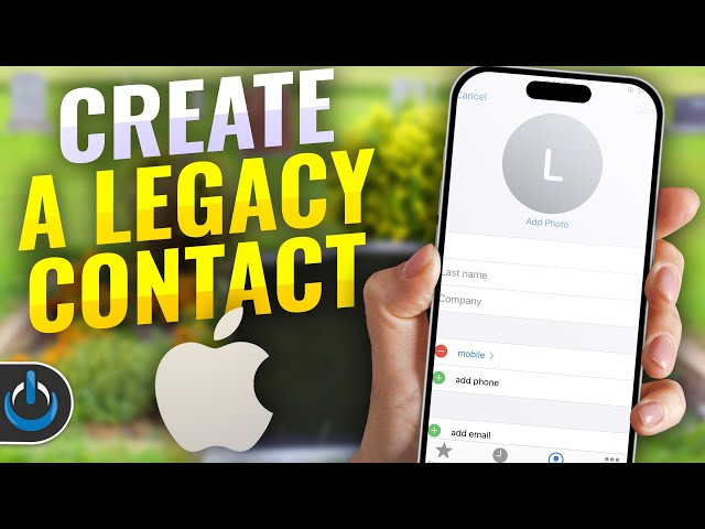 How to Create A Legacy Contact - iPhone, iPad, Mac class=