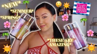 ☀*NEW* BATH & BODY WORKS SUMMER/TROPICAL/SPRING SCENTS!!☀