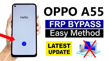 OPPO A55 FRP Unlock/ Google Account Bypass - 100% WORKING METHOD (Without PC)