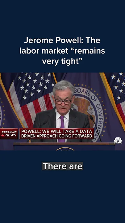 Fed Chair Jerome Powell: The labor market 'remains very tight' #Shorts