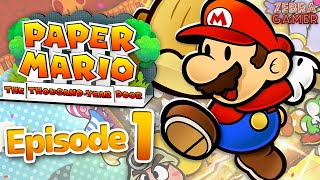 Paper Mario: The Thousand-Year Door Gameplay Walkthrough Part 1 - Prologue: A Rogue