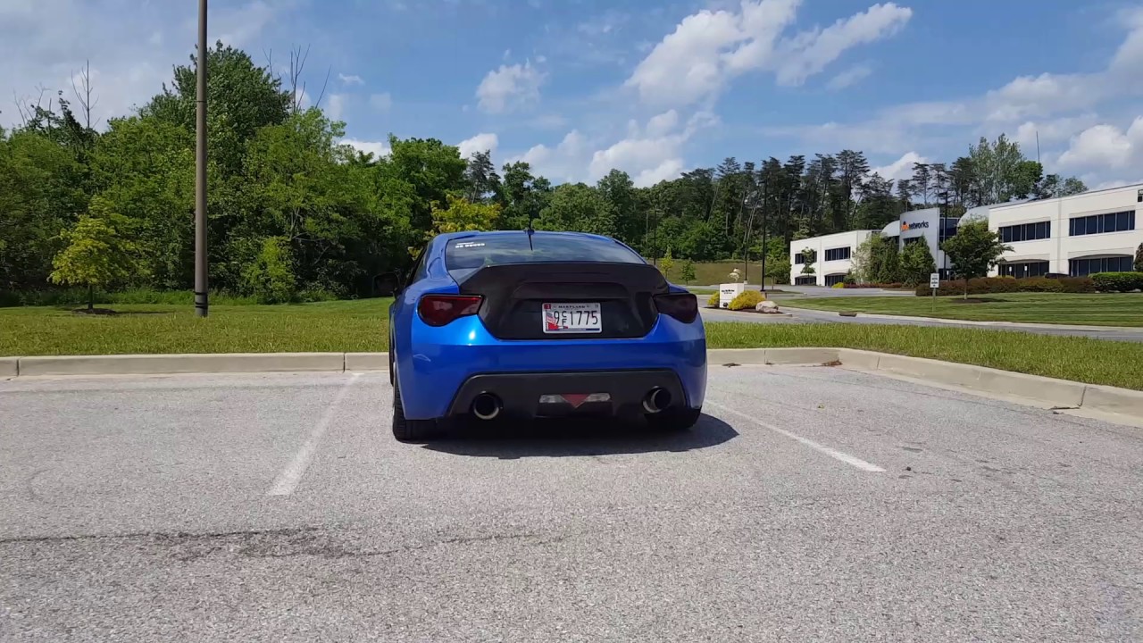 2013 brz full exhaust and flyby YouTube