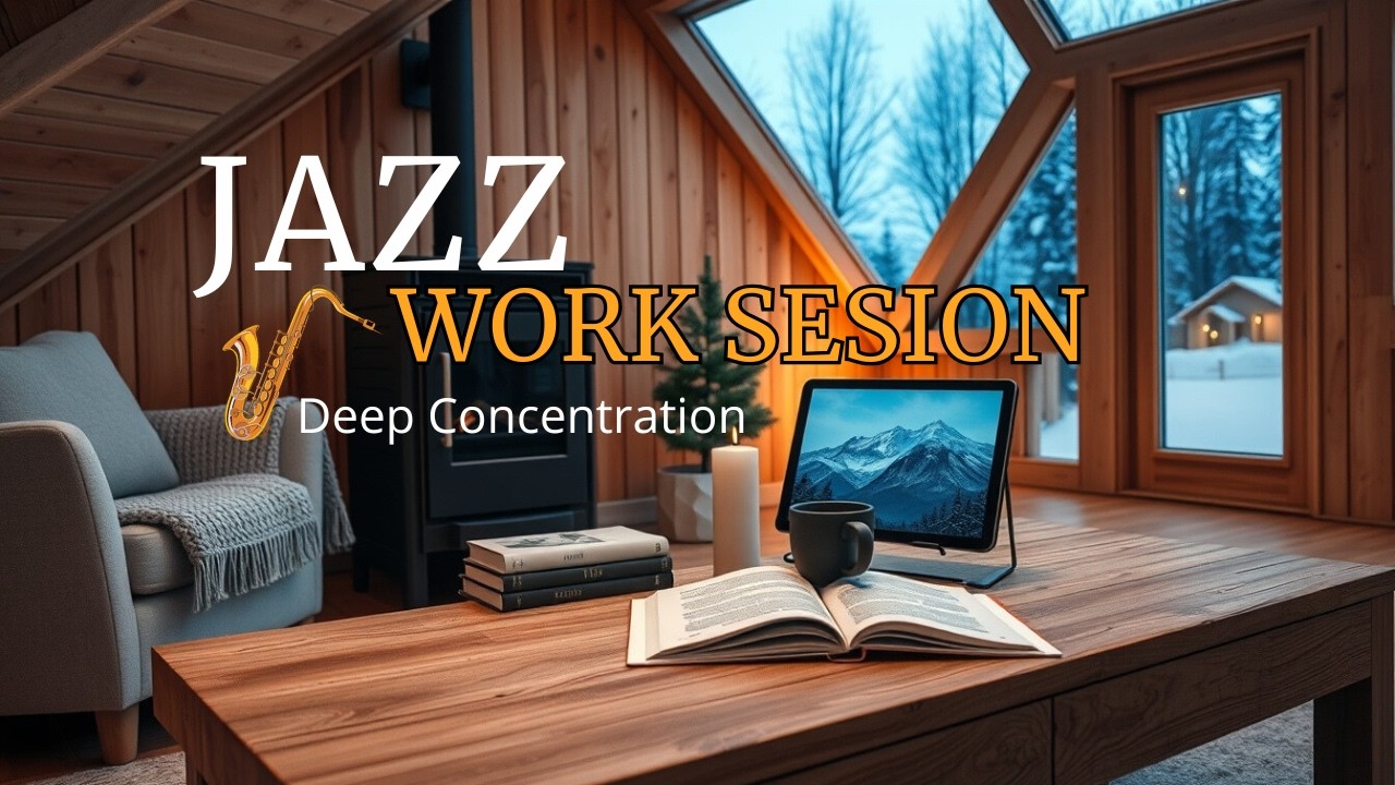 Jazz for Work Session 🎷 Deep Concentration & Clear Mind Productivity Music