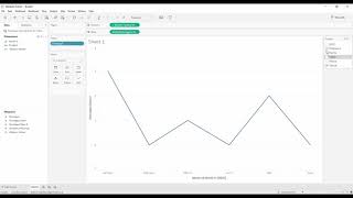 Tableau Tutorial - Missing Data - Zero Trend Line (ZN)