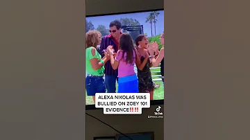 Evidence Alexa Nikolas was bullied on Zoey 101 😭 #zoey101 #alexanikolas #nickelodeon #bullying #fyp