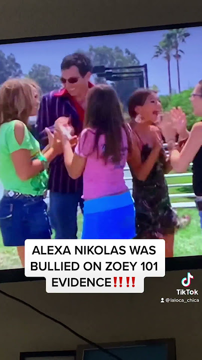 Evidence Alexa Nikolas was bullied on Zoey 101 😭 #zoey101 #alexanikolas #nickelodeon #bullying #fyp