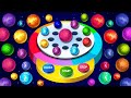 Learn Colors With Space Balls Dancing Machine Game On Finger Family Song