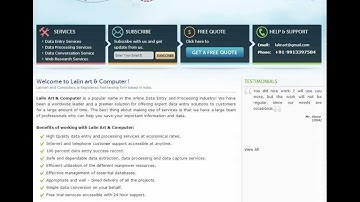 outsource data entry processing conversion services company
