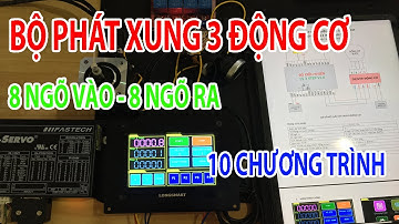 PHẦN 1 - BỘ PHÁT XUNG 3 ĐỘNG CƠ STEP / SERVO -  LS 3 STEP V1.0