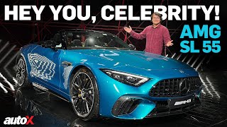 2023 Mercedes AMG SL55 | Your Rs 2.35 Crore Ticket to Fame! | Walkaround | autoX screenshot 1