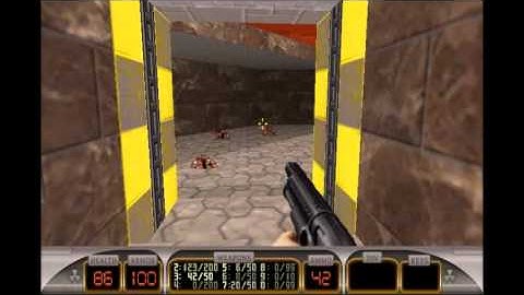 Duke  Nukem  User map: Doom E1M9 Military  Base