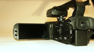 Canon HF G20 Camera Setup