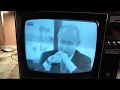 Включаем старый советский телевизор Рассвет 307