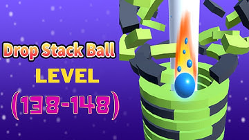 Stack Ball Level 🔥(138-148)🔥. Best Android/iOS Gameplay HD🔥🔥