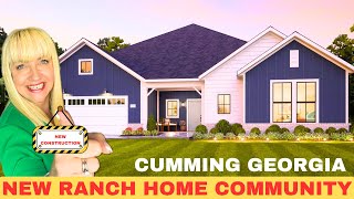Epcon Presents Courtyards At Post Road, Offering New Construction Homes For Sale In Cumming Georgia.