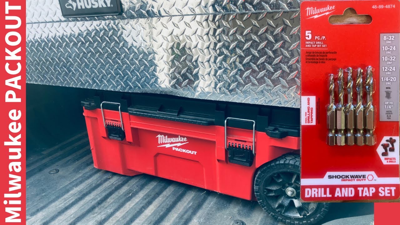 Handyman! Milwaukee PACKOUT CHEST under the toolbox of the pickup work