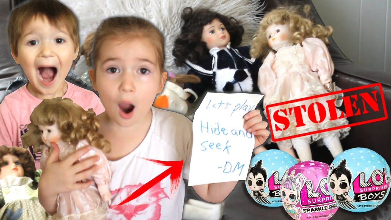 The Doll Maker STOLE Our LOL Dolls! HIDE and SEEK With The Doll Maker