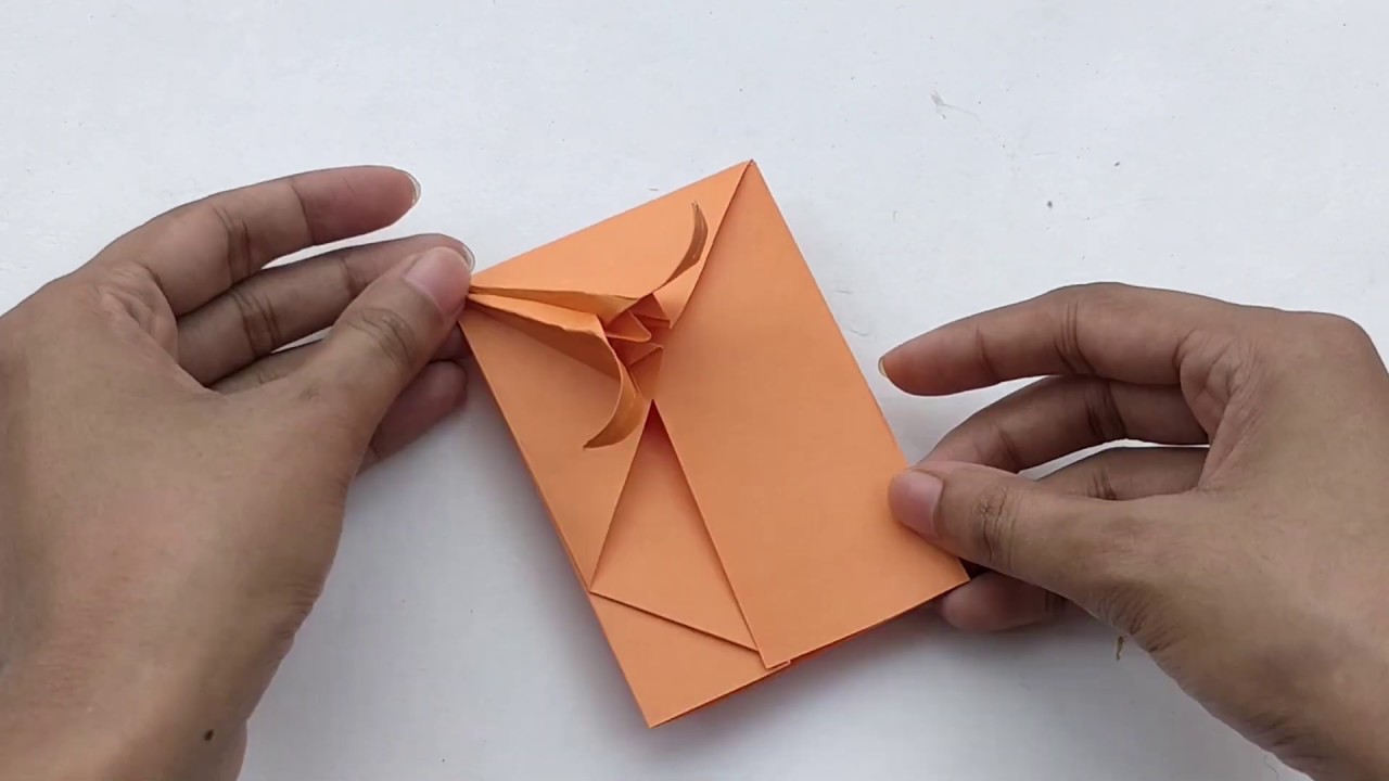 How To Make Envelope Out Of Paper Easy Origami Envelope Youtube