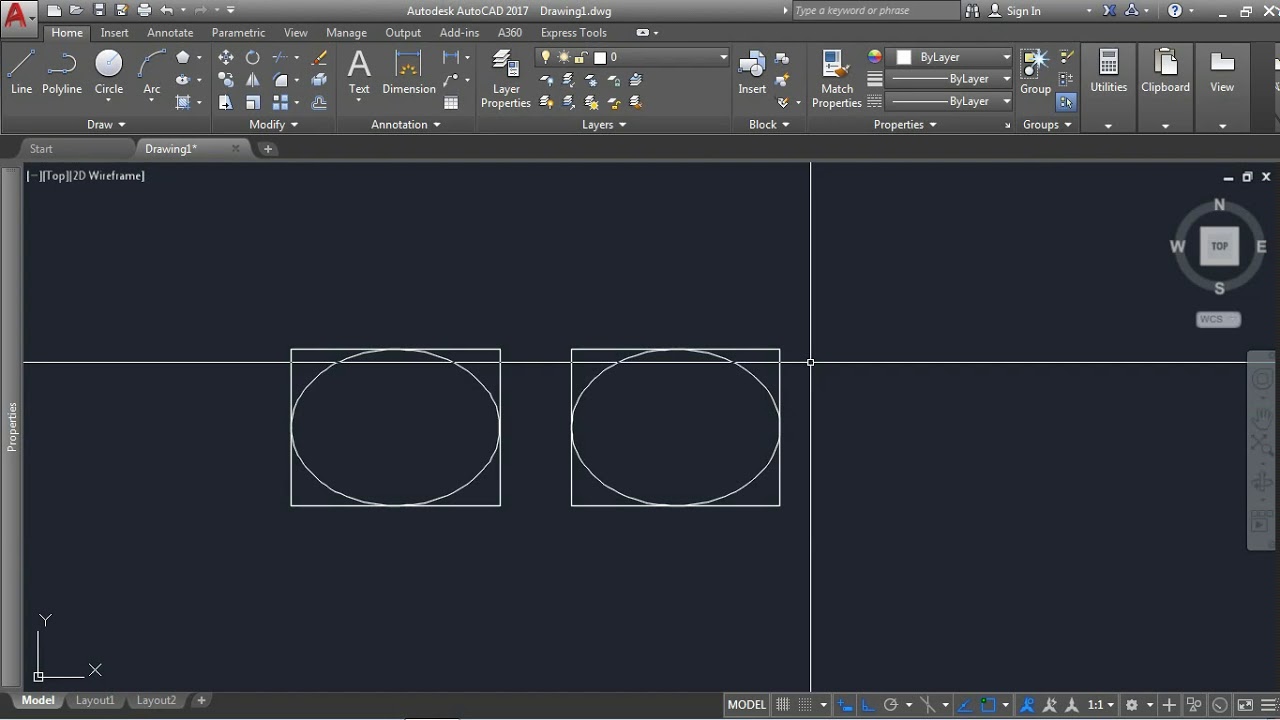 Hướng dẫn vẽ elip trong cad cho người mới bắt đầu