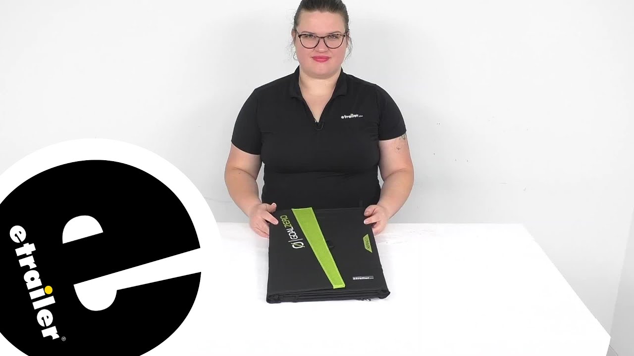 etrailer | All You Need to Know About the Goal Zero Nomad 50 Solar Panel